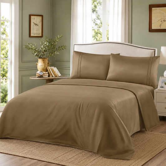 ZARA HOME – Σετ Σεντονιών 300TC – Ροζ
