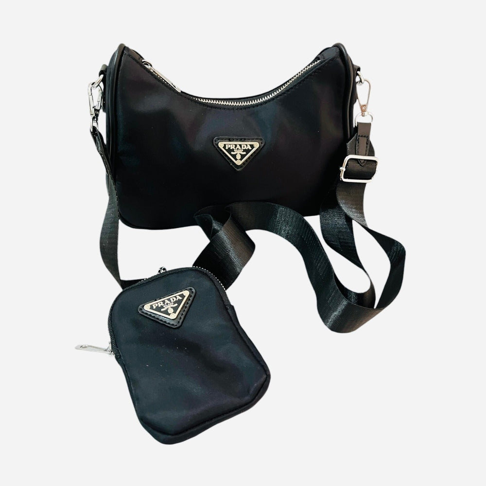 ΤΣΑΝΤΑΚΙ PRADA ΜΑΥΡΟ Re-Nylon