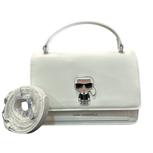 KARL LAGERFELD ΤΣΑΝΤΑ ΛΕΥΚΗ