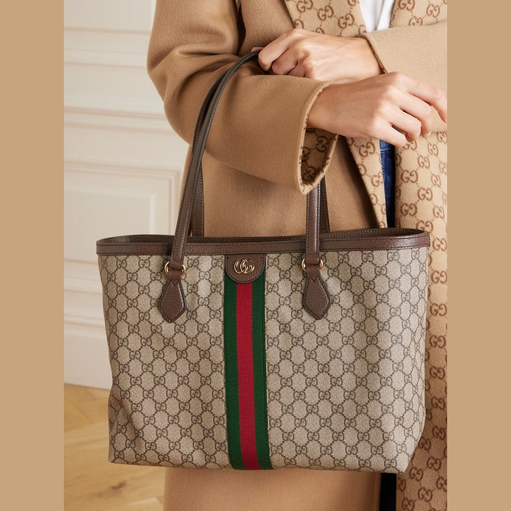 Τσάντα Gucci Ophidia καφέ