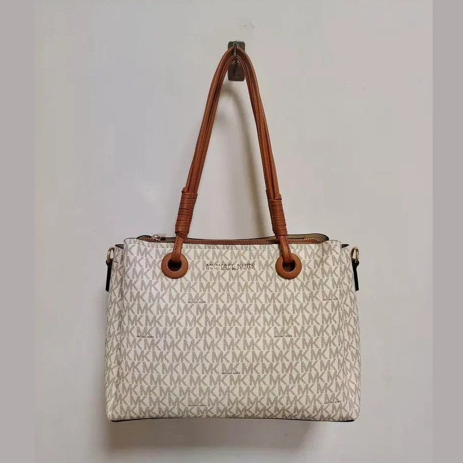 Τσάντα Michael Kors Μπέζ-Καφέ