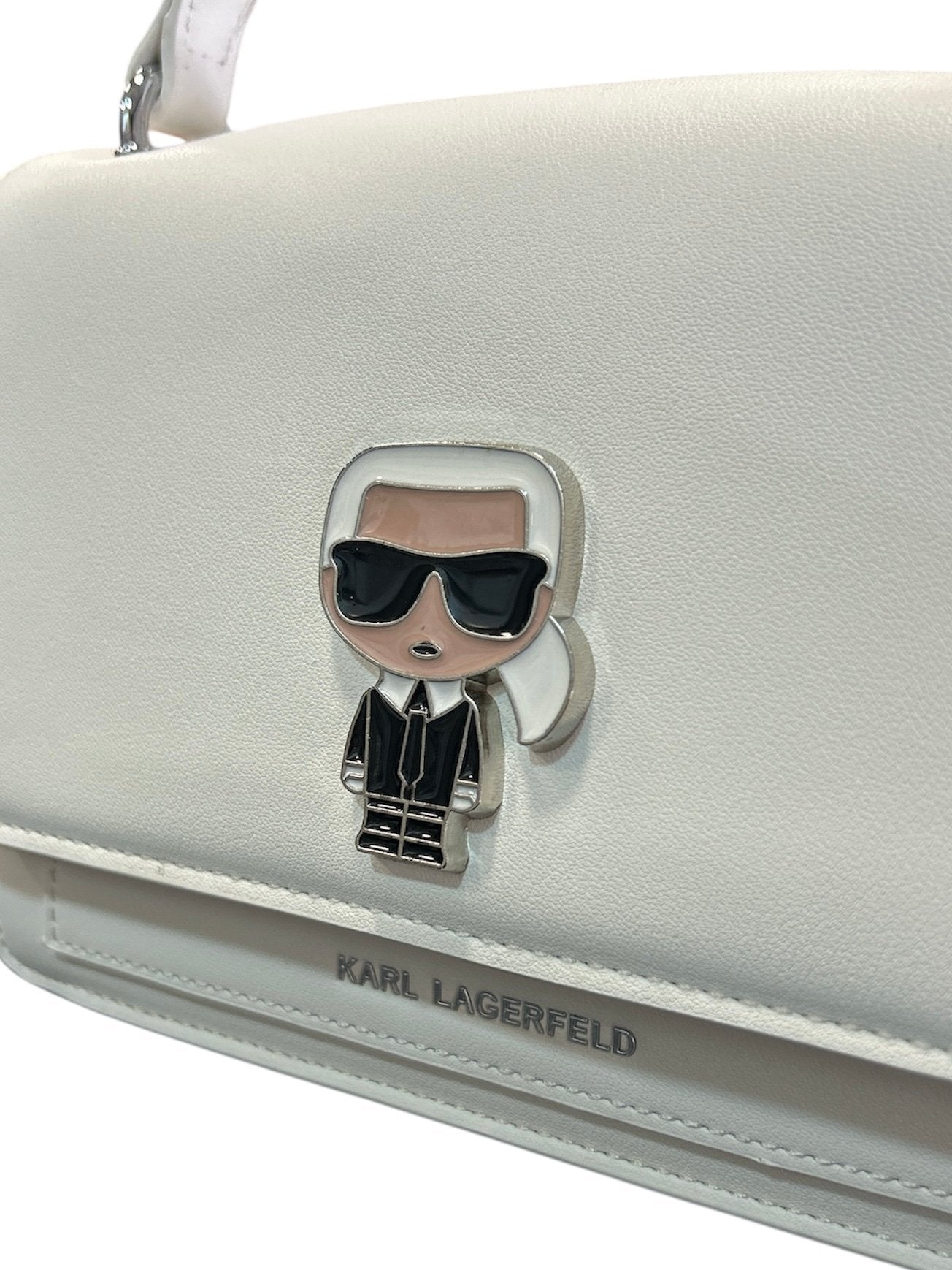 KARL LAGERFELD ΤΣΑΝΤΑ ΛΕΥΚΗ