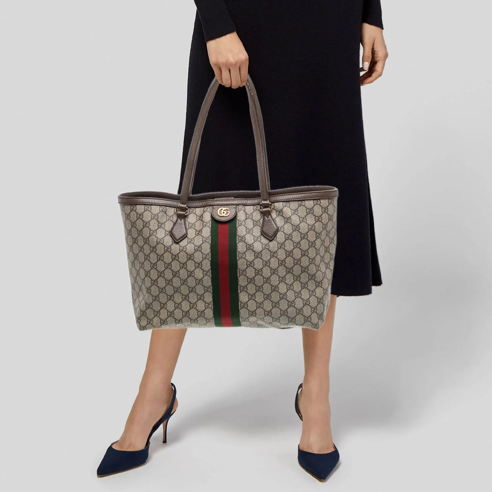 Τσάντα Gucci Ophidia καφέ